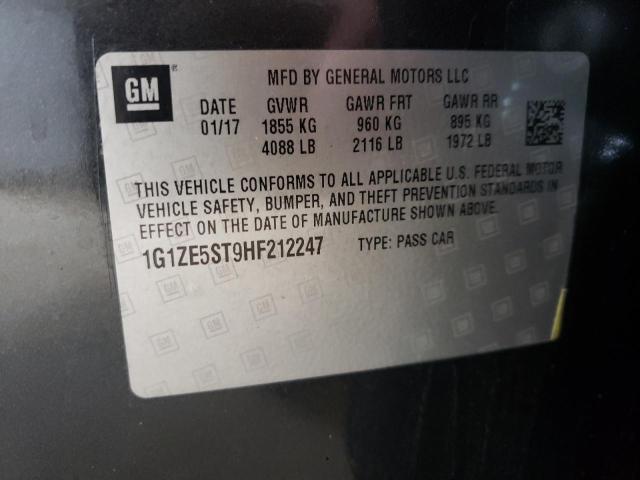 Photo 12 VIN: 1G1ZE5ST9HF212247 - CHEVROLET MALIBU LT 