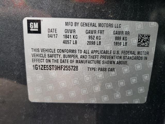 Photo 11 VIN: 1G1ZE5ST9HF255728 - CHEVROLET MALIBU 