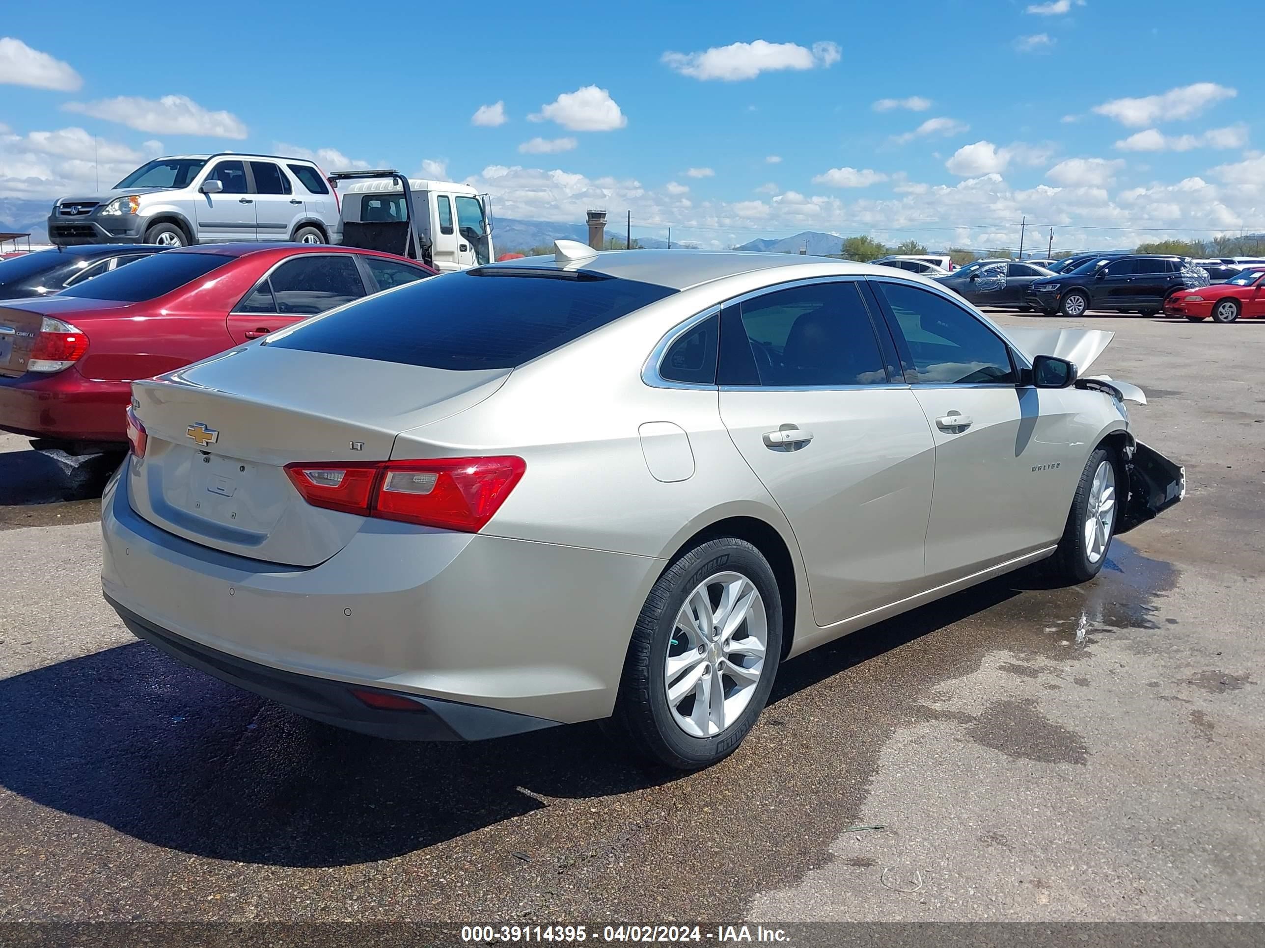 Photo 3 VIN: 1G1ZE5STXGF236121 - CHEVROLET MALIBU 