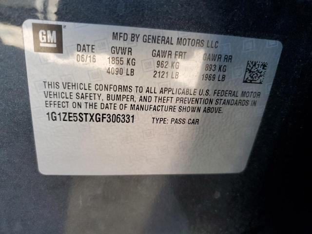 Photo 11 VIN: 1G1ZE5STXGF306331 - CHEVROLET MALIBU LT 