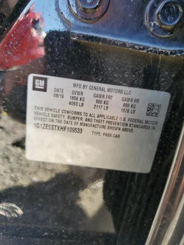 Photo 11 VIN: 1G1ZE5STXHF109533 - CHEVROLET MALIBU LT 