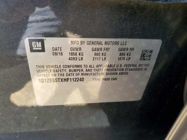 Photo 11 VIN: 1G1ZE5STXHF112240 - CHEVROLET MALIBU LT 