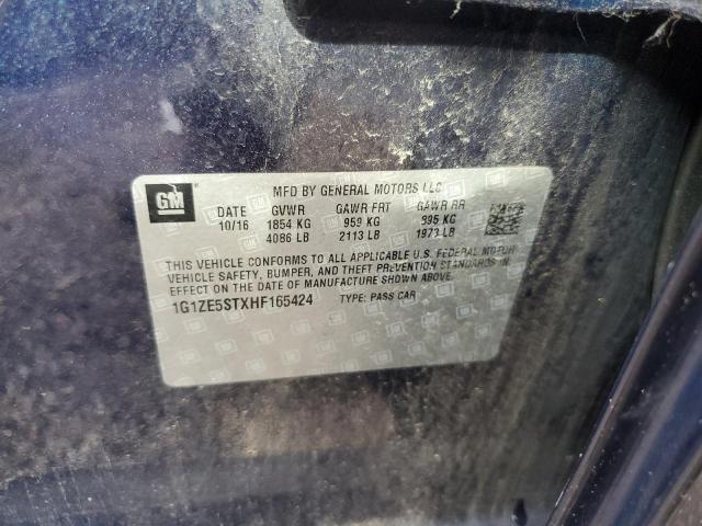 Photo 11 VIN: 1G1ZE5STXHF165424 - CHEVROLET MALIBU 