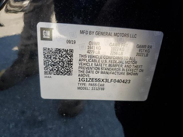 Photo 11 VIN: 1G1ZE5SX3LF040423 - CHEVROLET MALIBU PRE 