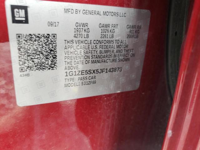 Photo 11 VIN: 1G1ZE5SX5JF143873 - CHEVROLET MALIBU 