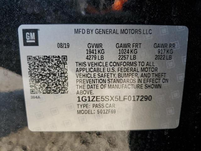 Photo 11 VIN: 1G1ZE5SX5LF017290 - CHEVROLET MALIBU PRE 