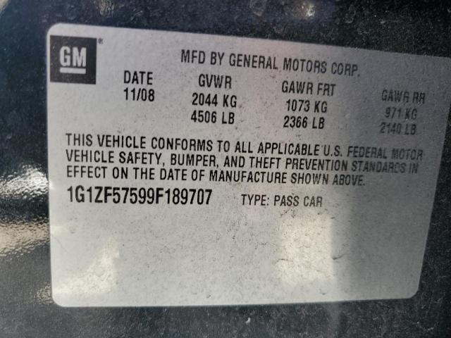 Photo 11 VIN: 1G1ZF57599F189707 - CHEVROLET MALIBU 