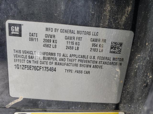 Photo 11 VIN: 1G1ZF5E76CF175484 - CHEVROLET MALIBU 3LT 