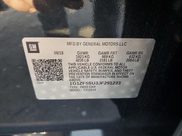 Photo 11 VIN: 1G1ZF5SU3JF291233 - CHEVROLET MALIBU HYB 