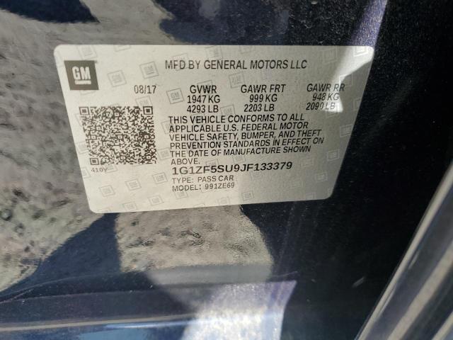 Photo 11 VIN: 1G1ZF5SU9JF133379 - CHEVROLET MALIBU HYB 