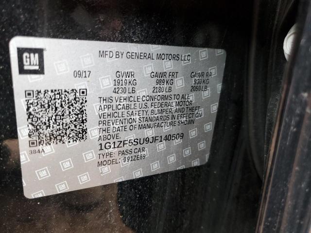 Photo 11 VIN: 1G1ZF5SU9JF140509 - CHEVROLET MALIBU HYB 