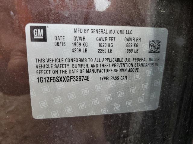 Photo 11 VIN: 1G1ZF5SXXGF328748 - CHEVROLET MALIBU 