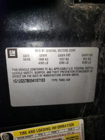 Photo 9 VIN: 1G1ZG57B094107183 - CHEVROLET MALIBU LS 