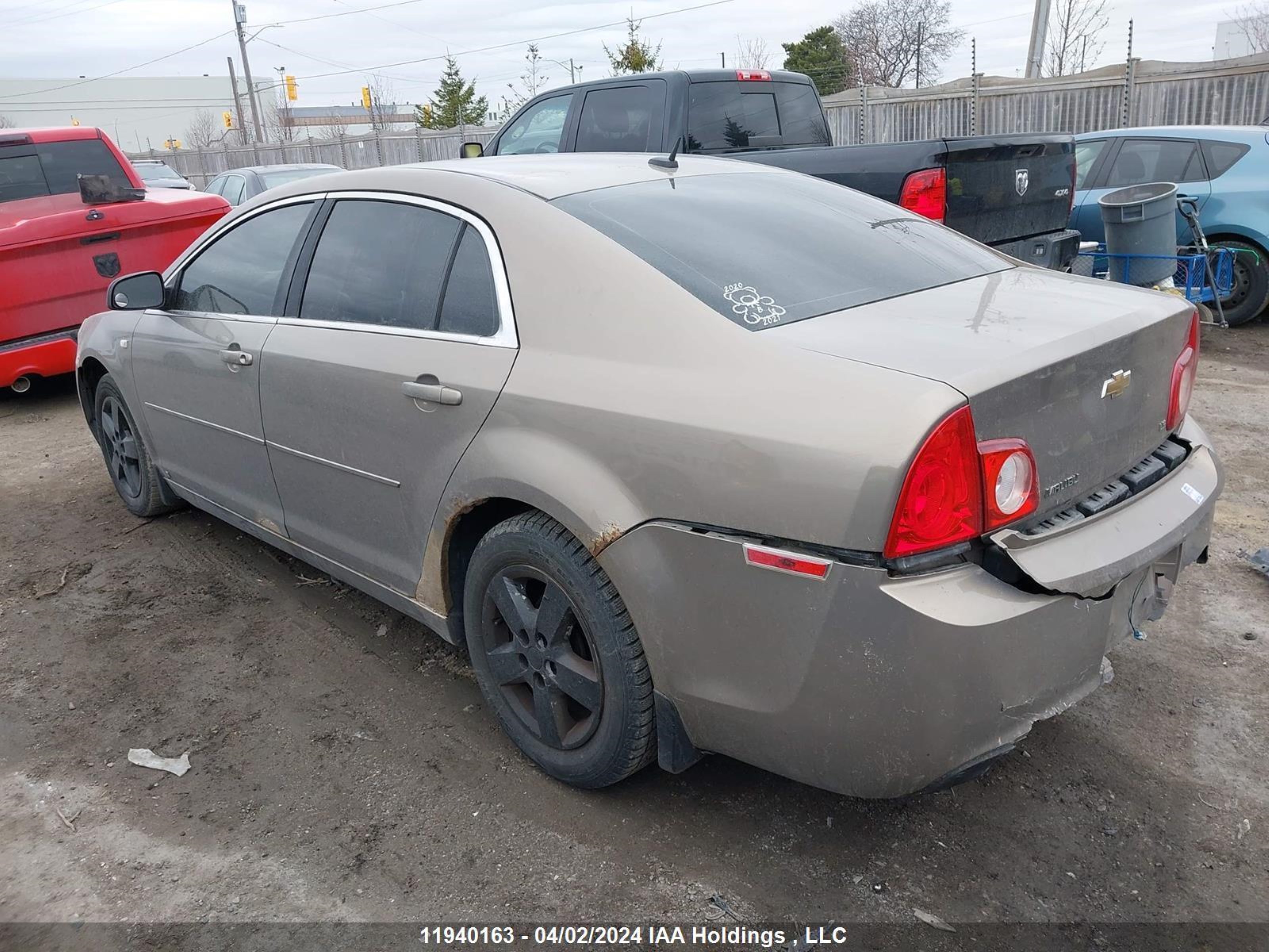 Photo 2 VIN: 1G1ZG57B28F267147 - CHEVROLET MALIBU 