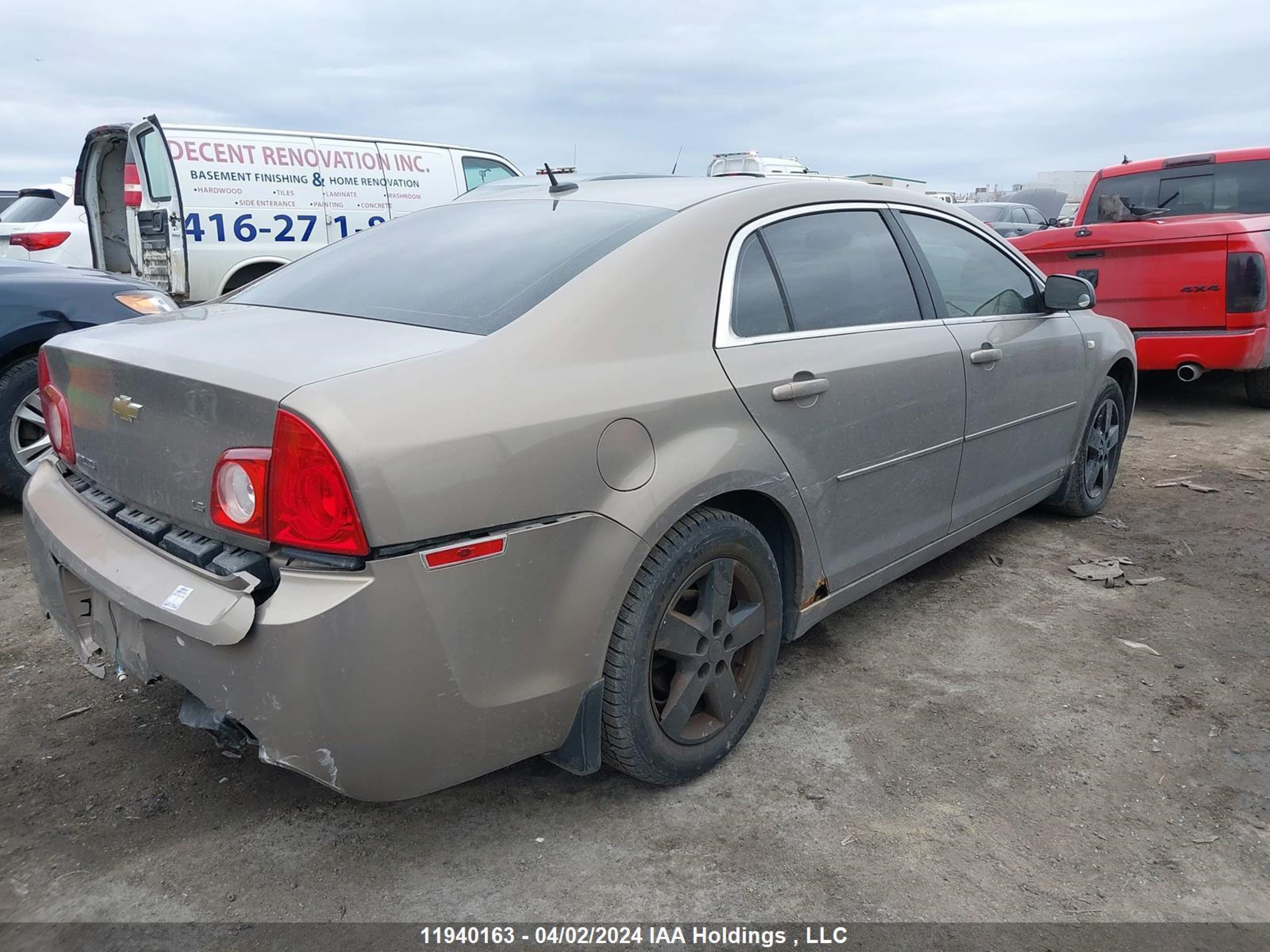 Photo 3 VIN: 1G1ZG57B28F267147 - CHEVROLET MALIBU 