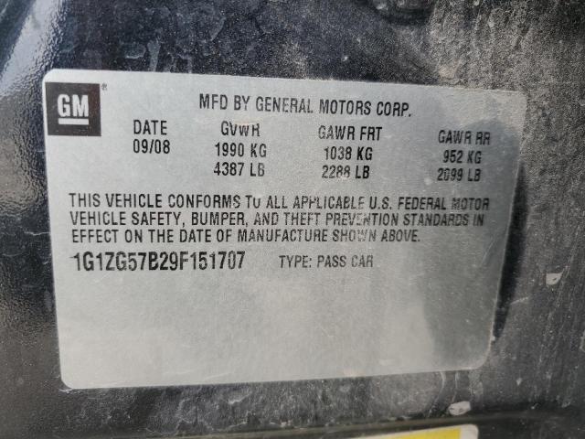 Photo 11 VIN: 1G1ZG57B29F151707 - CHEVROLET MALIBU 