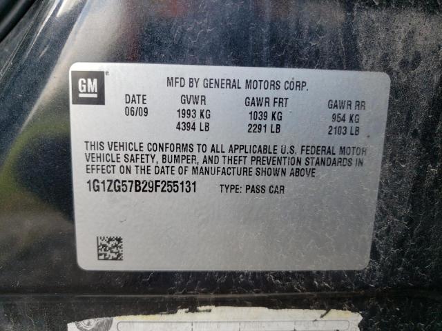 Photo 11 VIN: 1G1ZG57B29F255131 - CHEVROLET MALIBU LS 