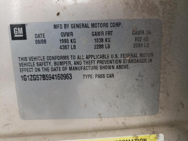 Photo 12 VIN: 1G1ZG57B594160963 - CHEVROLET MALIBU 