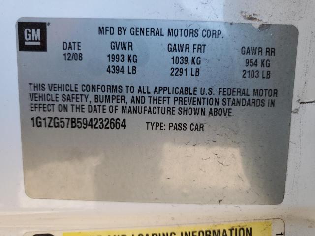 Photo 11 VIN: 1G1ZG57B594232664 - CHEVROLET MALIBU 