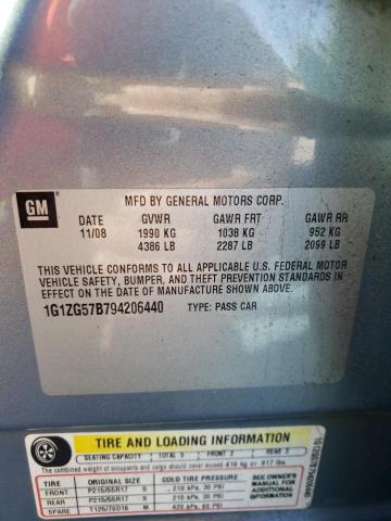 Photo 11 VIN: 1G1ZG57B794206440 - CHEVROLET MALIBU LS 