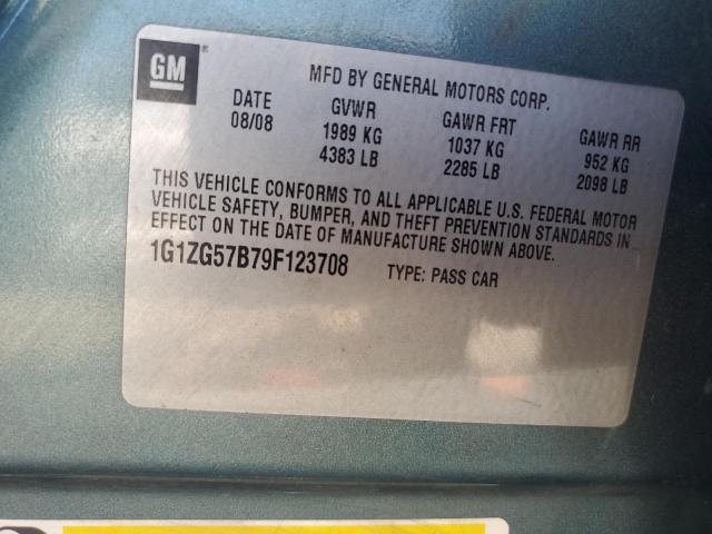 Photo 11 VIN: 1G1ZG57B79F123708 - CHEVROLET MALIBU 