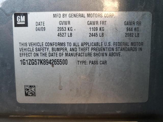 Photo 11 VIN: 1G1ZG57K894265500 - CHEVROLET MALIBU 