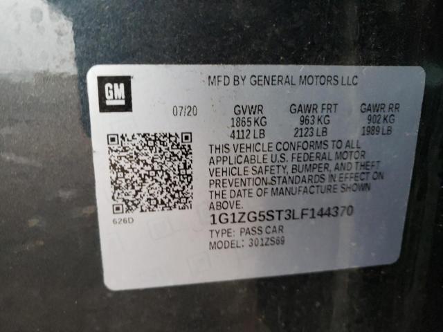 Photo 9 VIN: 1G1ZG5ST3LF144370 - CHEVROLET MALIBU RS 