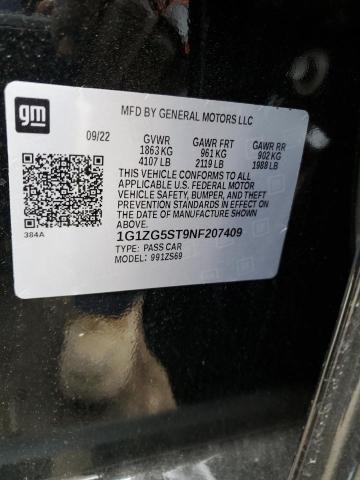 Photo 11 VIN: 1G1ZG5ST9NF207409 - CHEVROLET MALIBU RS 