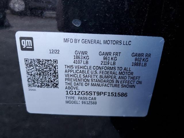 Photo 11 VIN: 1G1ZG5ST9PF151586 - CHEVROLET MALIBU 