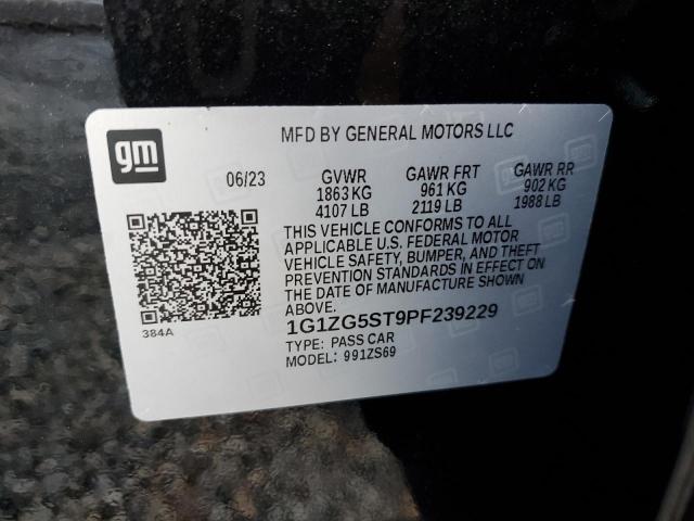 Photo 11 VIN: 1G1ZG5ST9PF239229 - CHEVROLET MALIBU 