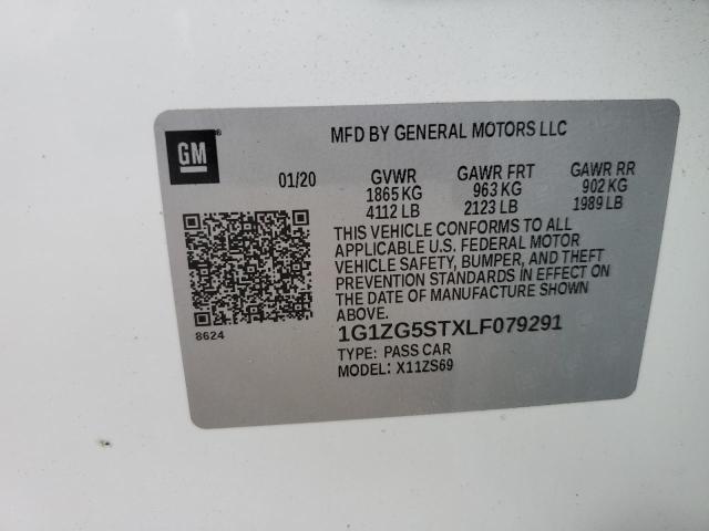 Photo 11 VIN: 1G1ZG5STXLF079291 - CHEVROLET MALIBU 