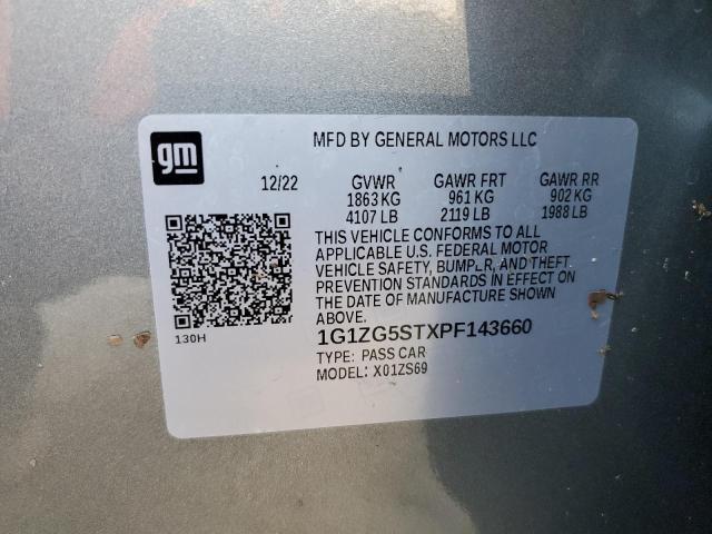 Photo 12 VIN: 1G1ZG5STXPF143660 - CHEVROLET MALIBU RS 