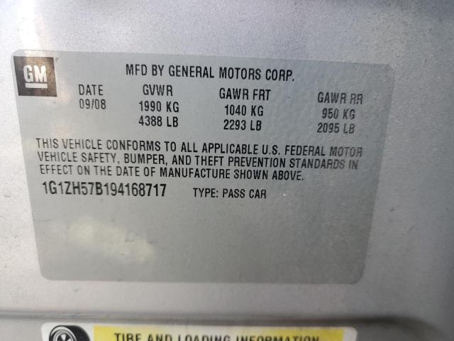 Photo 11 VIN: 1G1ZH57B194168717 - CHEVROLET MALIBU 