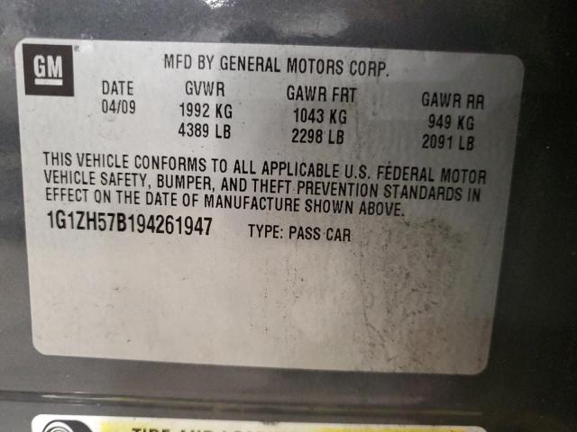 Photo 12 VIN: 1G1ZH57B194261947 - CHEVROLET MALIBU 