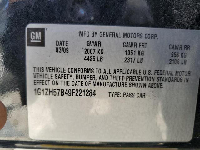 Photo 12 VIN: 1G1ZH57B49F221284 - CHEVROLET MALIBU 