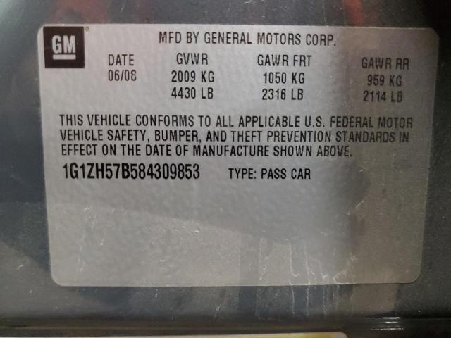 Photo 11 VIN: 1G1ZH57B584309853 - CHEVROLET MALIBU 1LT 