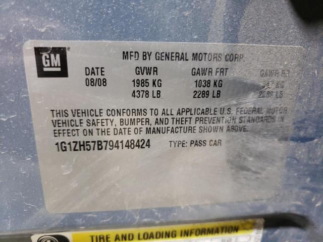 Photo 11 VIN: 1G1ZH57B794148424 - CHEVROLET MALIBU 