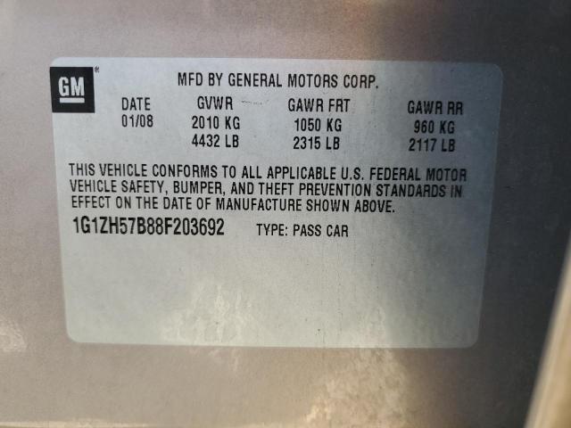 Photo 11 VIN: 1G1ZH57B88F203692 - CHEVROLET MALIBU 1LT 