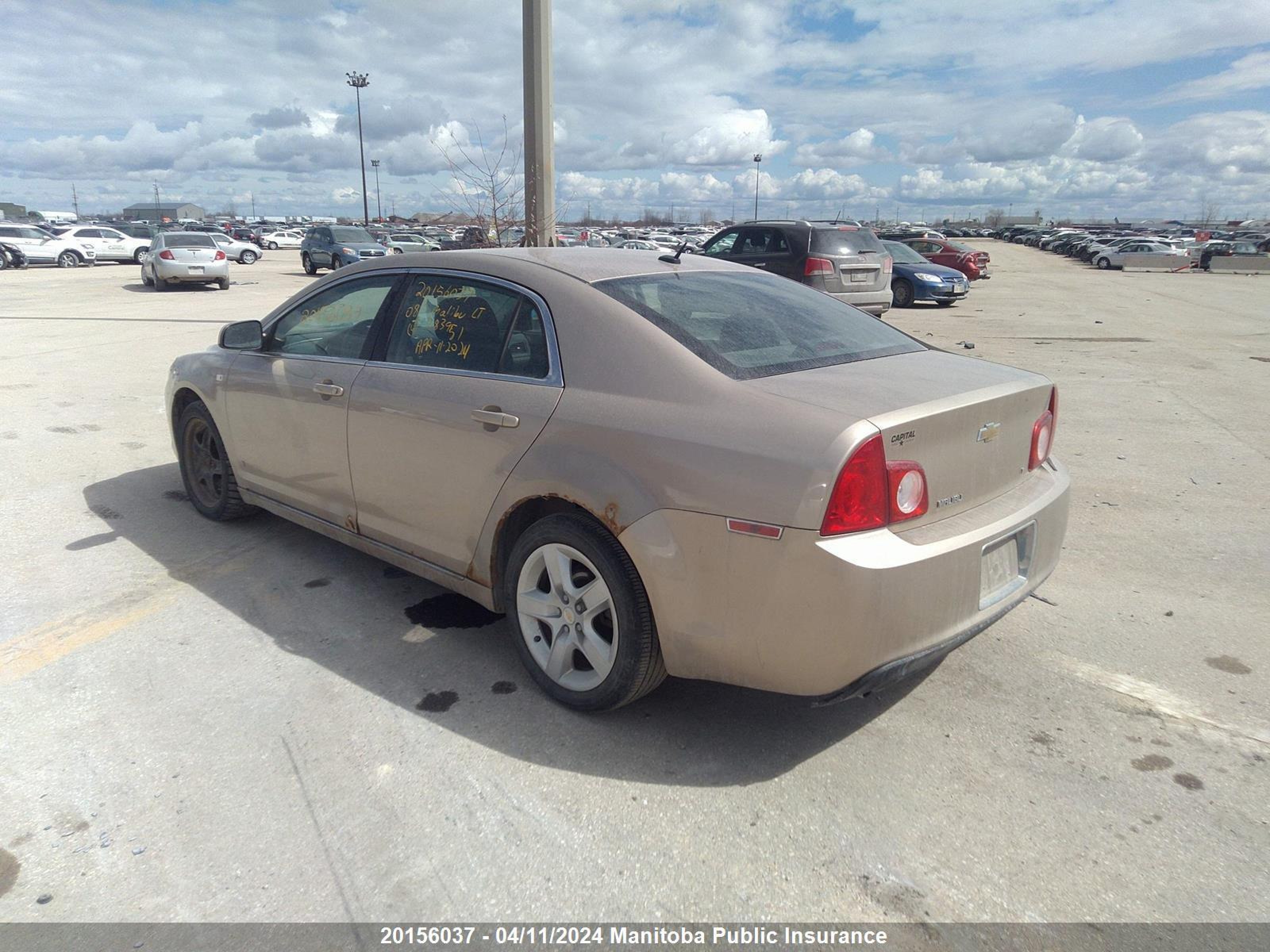 Photo 2 VIN: 1G1ZH57BX8F283951 - CHEVROLET MALIBU 