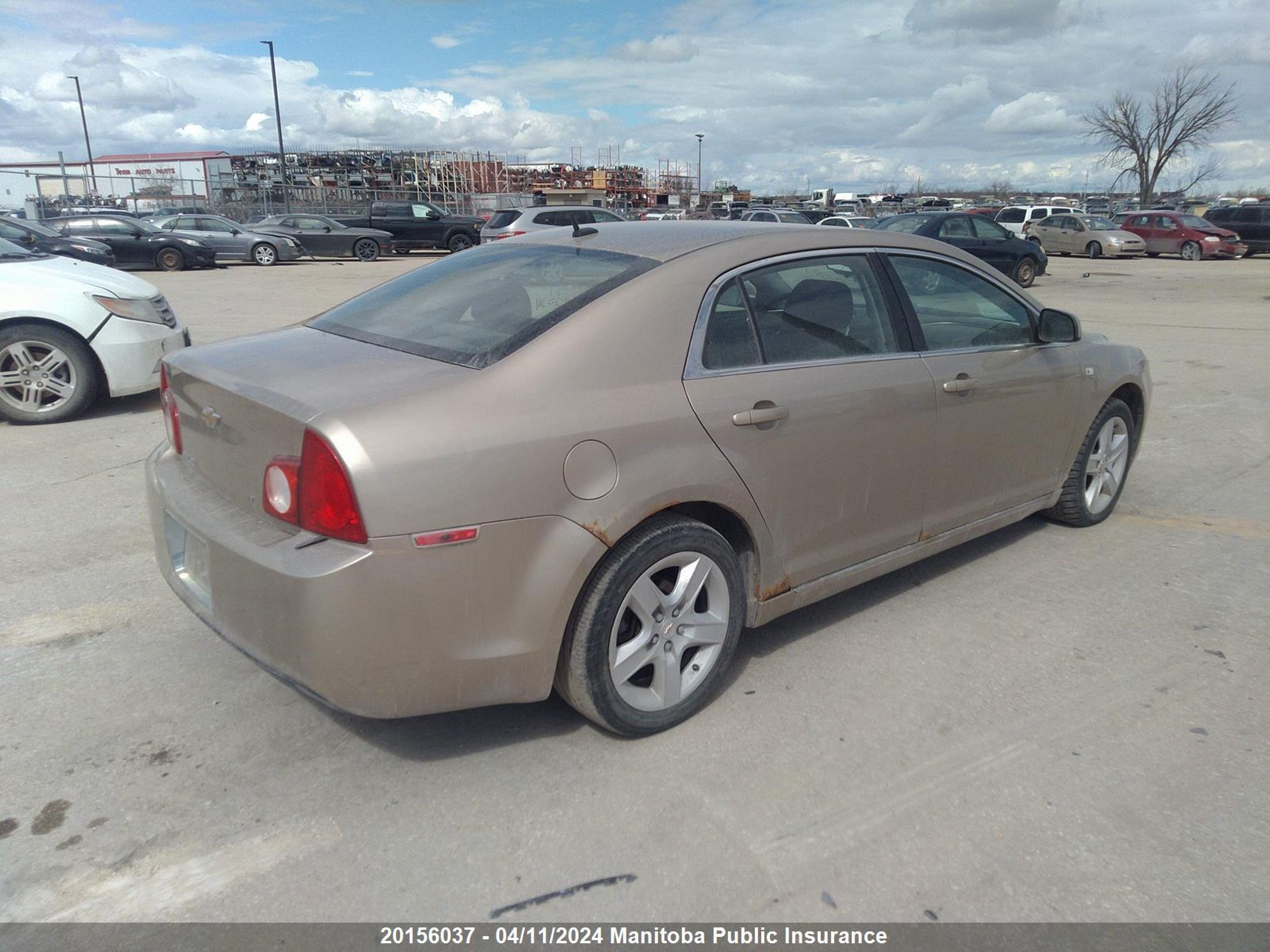 Photo 3 VIN: 1G1ZH57BX8F283951 - CHEVROLET MALIBU 