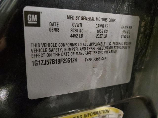 Photo 11 VIN: 1G1ZJ57B18F296124 - CHEVROLET MALIBU 