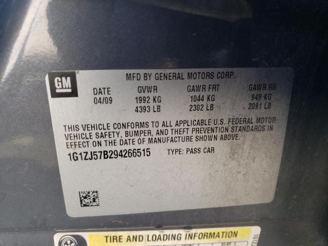 Photo 11 VIN: 1G1ZJ57B294266515 - CHEVROLET MALIBU 