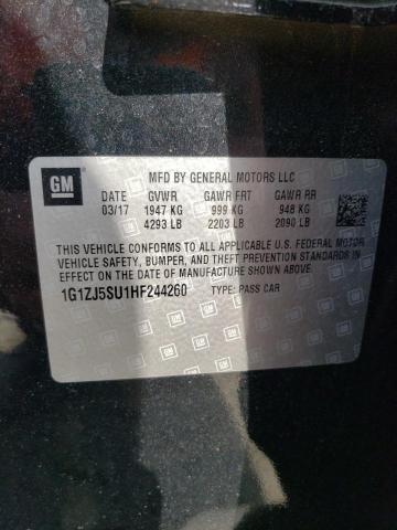 Photo 11 VIN: 1G1ZJ5SU1HF244260 - CHEVROLET MALIBU HYB 