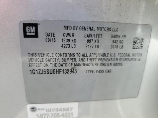 Photo 11 VIN: 1G1ZJ5SU6HF132943 - CHEVROLET MALIBU HYB 