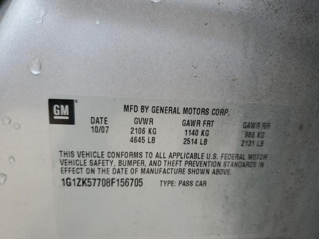 Photo 11 VIN: 1G1ZK57708F156705 - CHEVROLET MALIBU LTZ 