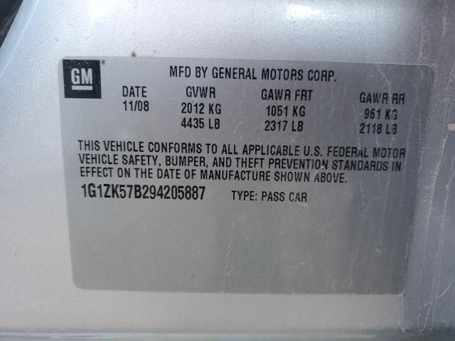 Photo 11 VIN: 1G1ZK57B294205887 - CHEVROLET MALIBU 