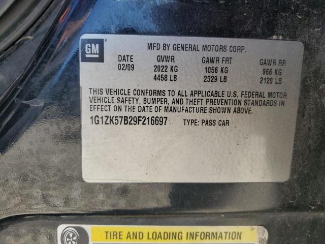 Photo 11 VIN: 1G1ZK57B29F216697 - CHEVROLET MALIBU LTZ 