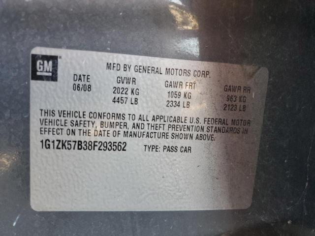 Photo 11 VIN: 1G1ZK57B38F293562 - CHEVROLET MALIBU 