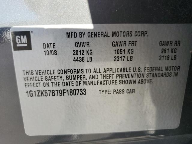 Photo 11 VIN: 1G1ZK57B79F180733 - CHEVROLET MALIBU LTZ 