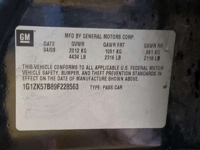 Photo 11 VIN: 1G1ZK57B89F228563 - CHEVROLET MALIBU 